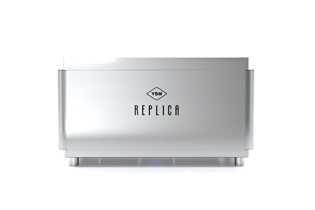 Ekspres kolbowy Replica Elettronica 2GR 2B w kawiarni